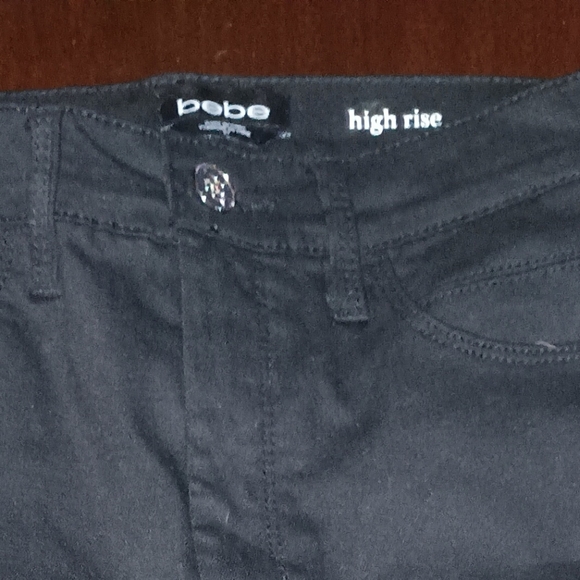 Black Bebe Jean High Rise - Picture 3 of 5